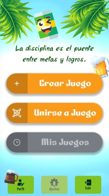 Menú principal de EL BUNKERAZO