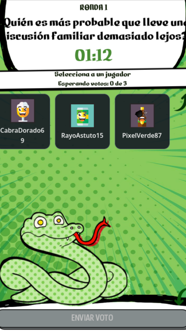 Votación en CULEBRAS